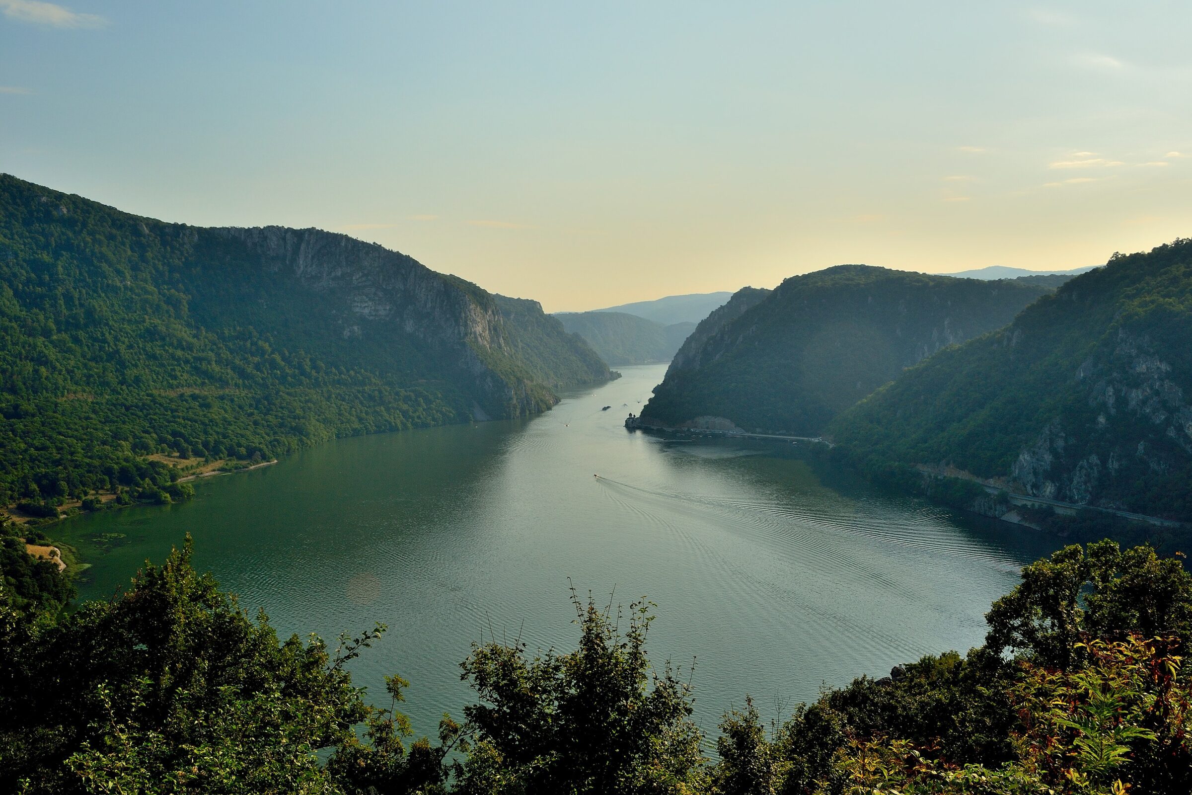 The Danube in the Iron Gates gorge